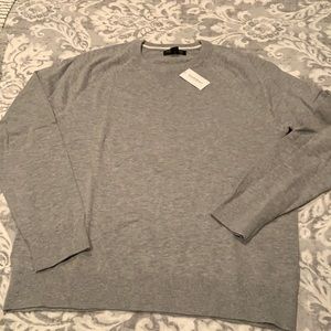 Men’s sweater grey large banana republic
